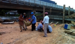 Thi thể cụ ông 75 tuổi nổi trên sông